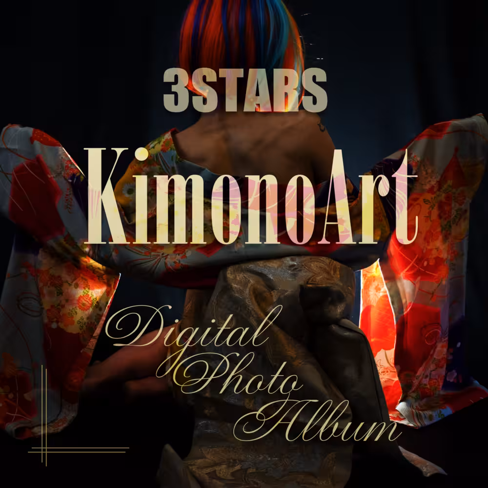 3STARS DPA -Kimono Art- SAMPLE フロントカバー