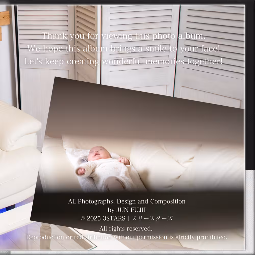 Nagisa & Takao デジタルフォトアルバム vol.1 バックカバー裏