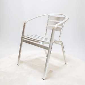 3STARS STUDIO｜撮影設備：カウンターチェア・シルバー（アルミ製）